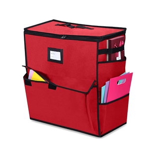 Modern Xmas Christmas Holiday Storage Organizer Durable 600D Material for Storing Gift <b>Bags</b> Wrapping Accessories - Product Image 3