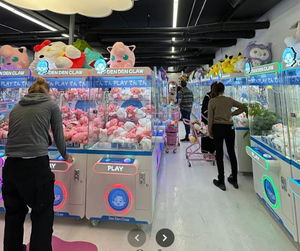 Máquina de Garra para Peluches de Parque de Atracciones, Máquina Grúa de Muñecos para Centro de Juegos, Atrapador de Juguetes de Peluche Operado con Monedas, Mini Garra con Certificación UL - Product Image 3