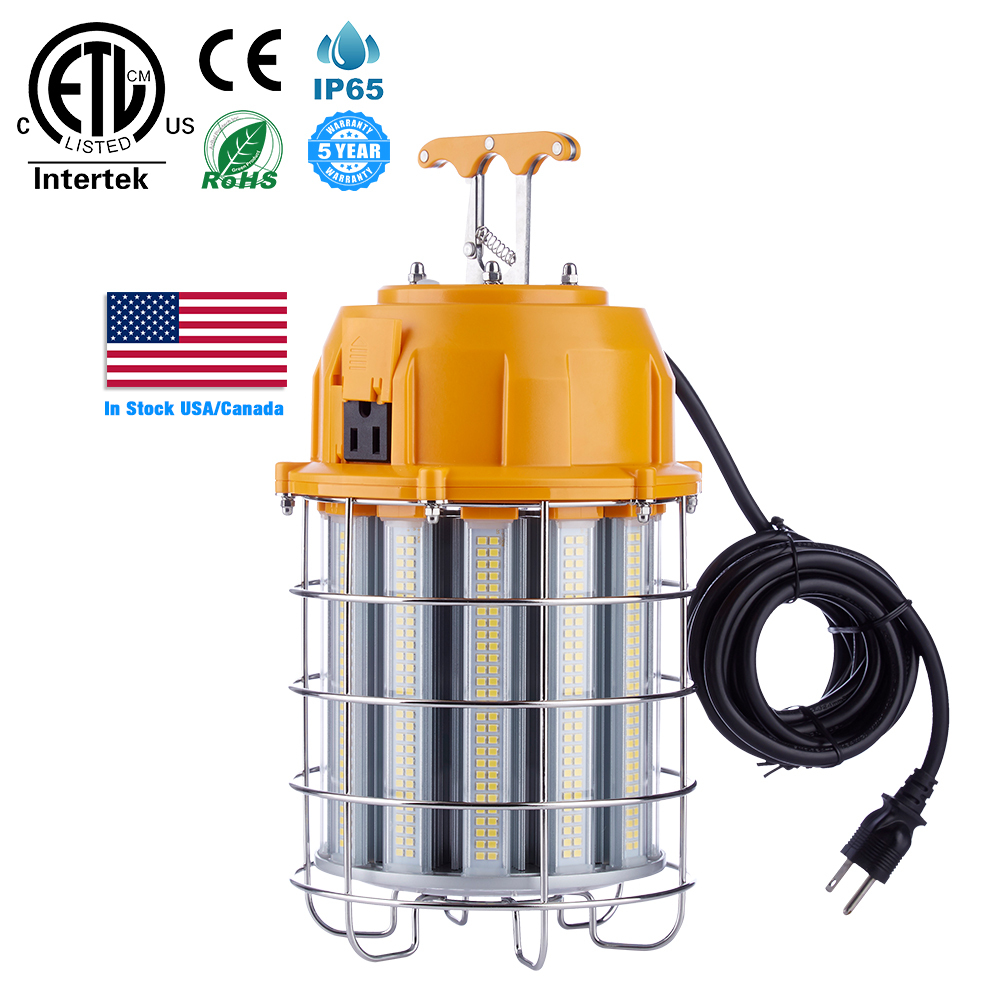 Stock in USA UL ELT IP65 Work Led Light 150W LED Temporary Construction Work Lights