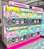 WANGERBAO Distributeur automatique de capsules Gacha pour enfants, 4 compartiments, Offre spéciale, Fort rendement, Faible investissement, Tirage au sort