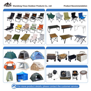 Chaise de camping et de jardin Entai personnalisée, mini, portable, moderne, carrée, en métal et polyester, ultralégère, pour extérieur, salle à manger, salon, hôtel - Product Image 4