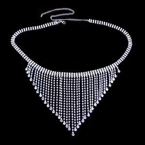 Novo Estilo de Corrente Corporal com Franjas de Diamante Completo, Acessórios de Joias Sexy e Exageradas para Biquíni, Corrente para Peito e Cintura para Mulheres - Product Image 5