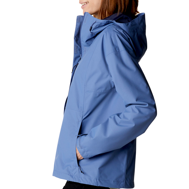 CONMR Women Lightweight Color Block Hooded