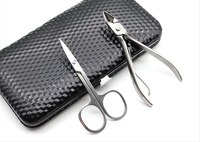 Ensemble de coupe-ongles en acier inoxydable professionnel personnalisé pour l'art des ongles, logo personnalisable
