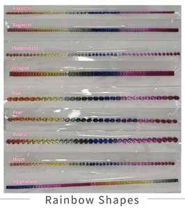 <span class=keywords><strong>พลอย</strong></span>สังเคราะห์สีรุ้งทรงกลมเจียระไนแบบบริลเลียนท์ ขนาด 2 มม. 2.5 มม. 3 มม. สำหรับทำสร้อยข้อมือ <span class=keywords><strong>ขายส่ง</strong></span> - Product Image 5