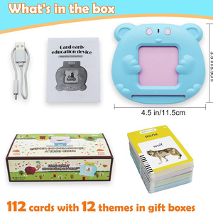 แฟลชการ์ดพูดได้สอง<span class=keywords><strong>ภาษา</strong></span> รัสเซีย-อังกฤษ รูปหมี 224 <span class=keywords><strong>คำ</strong></span><span class=keywords><strong>ศัพท์</strong></span> ของเล่นเสริมพัฒนาการสำหรับเด็กวัย 2-6 ปี ได้รับการรับรองมาตรฐาน CE - Product Image 3