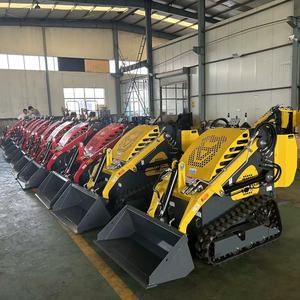 Le moins cher EPA EURO5 2 cylindres moteur skid steer stand on loader mni chargeuse sur pneus hydraulique fléau tondeuse <span class=keywords><strong>dingo</strong></span> à vendre - Product Image 5