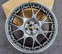 YL roda Aloi Aluminium 18 ", roda balap kualitas tinggi 5 lubang 5*114.3 untuk penumpang mobil