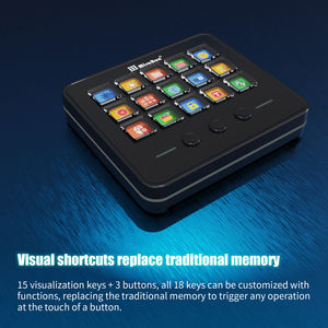 Teclado para Juegos RGB de <span class=keywords><strong>15</strong></span> Teclas, Controlador de Juegos, Teclado Personalizado, <span class=keywords><strong>Stream</strong></span> <span class=keywords><strong>Deck</strong></span> - Product Image 4