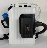 Pulvérisateur électrique à brouillard froid AC 10L pour bureaux, maisons, jardins avec débit réglable et tuyau flexible, pulvérisation manuelle