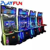 Playfun Vente directe d'usine 32 LED Dragon Fist Armoire vide pour jeux d'arcade Jeux d'arcade à pièces Armoire de jeu d'arcade classique