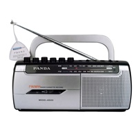 Lecteur et enregistreur de cassette audio portable vintage Walkman avec radio AM/FM, microphone et prise pour écouteurs, piles AA