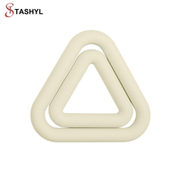 Anneau de musculation triangulaire en silicone et haltère en silicone, équipement d'entraînement de gym pour la perte de graisse et le remodelage corporel, assistant de fitness et de yoga