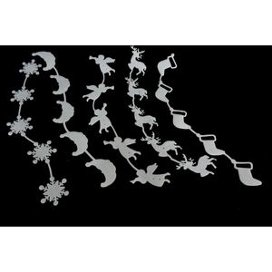 ASSORTIMENT DE DÉCORATIONS DE NOËL BLANCHES - Product Image 1