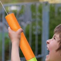 Niños verano al aire libre piscina playa jugar fiesta Super Soaker Eva espuma bomba de mano acción chorro pistolas de agua Shooter Juguetes