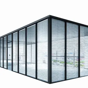 Top Quality Fireproof Tempered Glass Room Dividers for Office