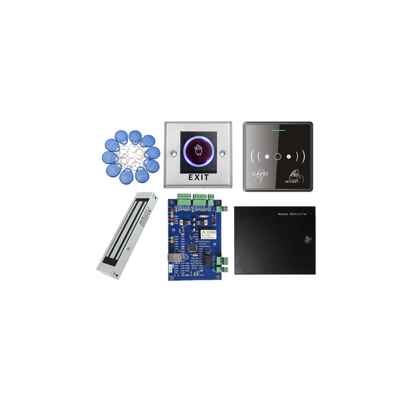 Лидер продаж, однодверный считыватель QR-карт TCP/IP, умная система контроля доступа Wiegand