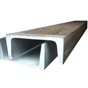 Nice quality galvanized steel high hat furring channel ms c channel steel for shipbuilding