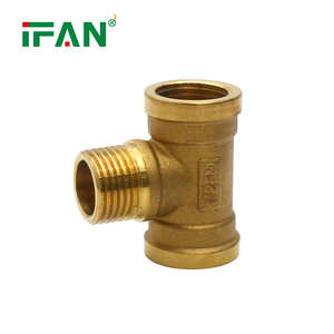 Ifan Áp Lực Cao Brass Phụ Kiện 1/<span class=keywords><strong>2</strong></span> <span class=keywords><strong>2</strong></span> Inch Ống Nước Phụ Kiện Đường Ống Đồng Bằng Khuỷu Tay Ổ Cắm Đồng Thau Phụ Kiện - Product Image 6