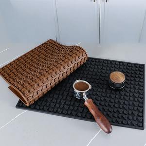 Nouveauté 2025 : Support antidérapant pour ustensiles de cuisine, résistant à la chaleur, pliable, dessous de <span class=keywords><strong>plat</strong></span>, tapis de séchage pour vaisselle et ustensiles, tapis de bar, tapis de café, sous-<span class=keywords><strong>plat</strong></span> de table - Product Image 6