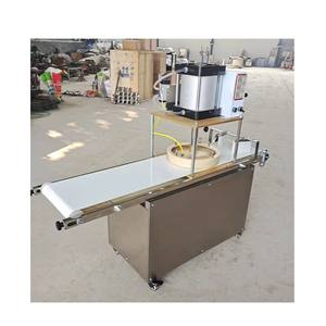 Máquina de tortillas mexicanas de maíz de harina Industrial completamente automática/máquina prensadora de masa/máquina para hacer Roti para Pizza - Product Image 5