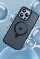 Nuevo diseño de carga 2 en 1, soporte de anillo magnético resistente, funda para teléfono móvil para iPhpne 12 13 14 Pro Max Cover