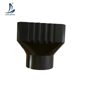 Tuyau de drainage carré en alliage d'aluminium pour villa, gouttière extérieure pour eau de pluie, prix de gros - Product Image 5