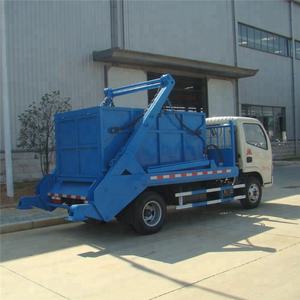 Truk Sampah Dongfeng Chaochai 95hp Harga Murah DLQ dengan Lengan Ayun, Truk Pengangkut Sampah dengan Bak Samping, Truk Sampah Skip - Product Image 2