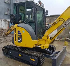 Excavadora de Orugas Komatsu PC35 Original, Modelo 2022, 3.5 Toneladas, Precio Económico, Motor de Excavación de Segunda Mano, Bomba de Engranajes - Product Image 5