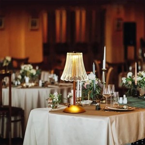 Chất Lượng Cao LED Retro Kim Loại Bảng Đèn USB Sạc Không Dây Ánh Sáng Ban Đêm Cho Phòng Ngủ Nhà Hàng Nhựa Bầu Không Khí Ấm Áp Pin - Product Image 4