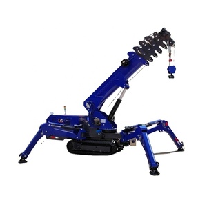 3 טון-16 טון בנייה קטן עגור עכביש עם מנוף טלסקופי בום מיני מנוף לשימוש בנייה - Product Image 1