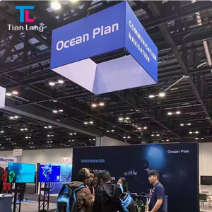 แบนเนอร์แขวนเพดานแบบพกพาน้ำหนักเบาใช้ซ้ำได้อุปกรณ์จัดแสดงสินค้า - Product Image 3