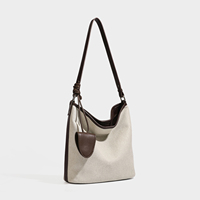 Sacs fourre-tout personnalisés de couleur unie pour femmes, sacs à bandoulière avec clip pour lunettes de soleil, sacs messager de gros d'usine