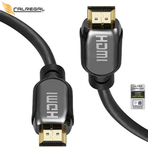 Manufactory Direct Custom Micro HDMI To HDMI Cable Male-Male 1m 1.5m 2m 3m 5m 48Gbps 7680p 8K HDMI 2.1 Cable