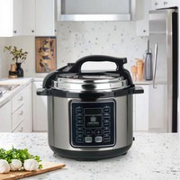 Autocuiseur électrique personnalisé en acier inoxydable 6L grande capacité multifonction réservation intelligente pour soupe de riz