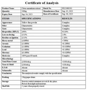 Fábrica Fornecimento Natural Extrato Vegetal <span class=keywords><strong>Citrus</strong></span> Flavonóides Extract Pó <span class=keywords><strong>Citrus</strong></span> Aurantium Extract - Product Image 4