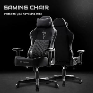 <span class=keywords><strong>CA</strong></span> Gaming-Stuhl Maßgefertigt Alibaba Gaming-Stuhl 2024 Hochwertiger Schwarzer Gaming-Stuhl aus Alcantara mit Integrierter Lendenwirbelstütze - Product Image 5