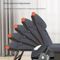 Lit simple pliable en métal moderne et minimaliste pour la sieste des adultes et l'utilisation en dortoir étudiant - Conception portable et pliable