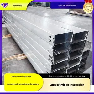 Gouttière de câbles en acier inoxydable, support de pont métallique pour <span class=keywords><strong>garage</strong></span> souterrain, centre commercial, complexes commerciaux - Product Image 4