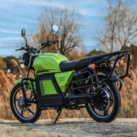72V High Power Retro Electric Motorcycle Heavy Load Cargo Moped with Disc Brake 72V20Ah/32Ah Battery 40-60km/h