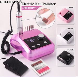 Nueva máquina pulidora de manicura de alta velocidad de 45000 Rpm, removedor de esmalte eléctrico portátil, máquina perforadora de uñas ligera - Product Image 2