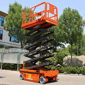 Ce 6M 8M 10m 12M 14M 16M 18M Scissor Lift bảng điện thủy lực nền tảng nâng điện giàn giáo Nâng Nền tảng - Product Image 1