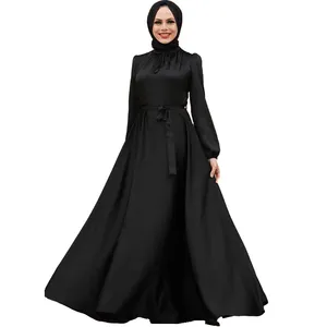 Abaya Dubai Muslim Dress Long sleeve Islamic Clothing Party Dress Evening Muslim Wedding Dress