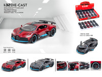 Bugatti NX200T véhicule tout-terrain 6 portes rétroaction acousto-optique Automobiles alliage jouet voiture modèle 1: 32 voiture en métal