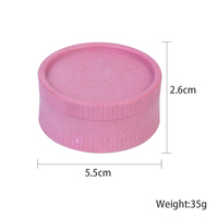Offre Spéciale – Moulin à Herbes Manuel en Plastique 55mm avec Aimant, Couleurs Assorties, 2 Couches, Personnalisable – Accessoires Fumeur