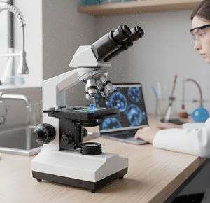 <span class=keywords><strong>Microscope</strong></span> biologique orthostatique Trinity, grossissement 40-1000X, polyvalent pour le laboratoire, <span class=keywords><strong>microscope</strong></span> optique - Product Image 1