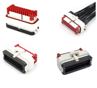 Assemblage de courant alternatif en cuivre à 6 broches 6188-0658 6189-1012 faisceau de câbles de phare automobile/conducteur de LED connecteur électrique prise étanche