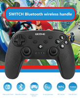 Manette de jeu sans fil intelligente 2,4 GHz avec bouton Turbo, gyroscope six axes, moteur de vibration et détection de mouvement pour