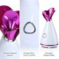 Mini Face Steamer Nano Mist Isi Ulang untuk Penggunaan di Rumah, Luar Ruangan, dan Hotel