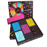 Jeu de cartes personnalisé avec boîte d'emballage, jeux de société R-18 pour adultes et couples